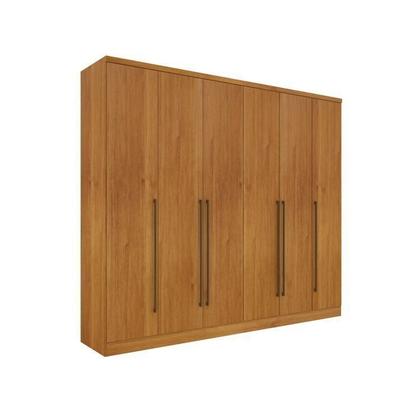 Imagem de Quarto Casal Completo Guarda Roupa 6 Portas com Cômoda Cama e Cabeceira