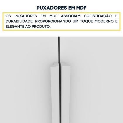 Imagem de Quarto Casal Completo Guarda-roupa 6 Portas Milano, Cama Monaco e Cômoda Istambul Espresso Móveis