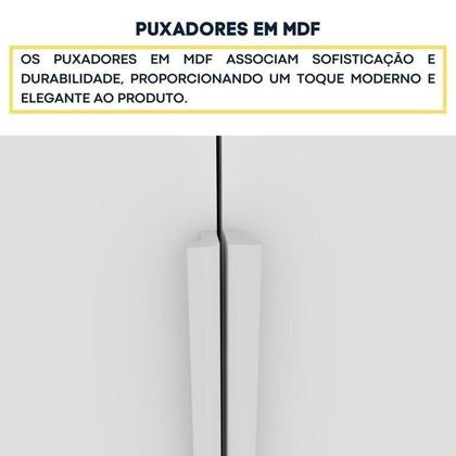 Imagem de Quarto Casal Completo Guarda-roupa 6 Portas Milano, Cama Monaco e Cômoda Premium Espresso Móveis