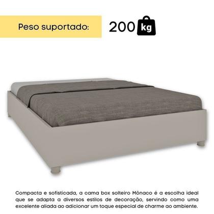 Imagem de Quarto Casal Completo Guarda-roupa Lima, Cama Mônaco e Cômoda Chicago Espresso Móveis