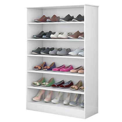 Imagem de Quarto Cômoda Sapateira Flat Mel + Guarda Roupa Roupeiro MDF + Sapateira Bella