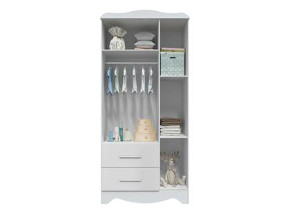 Imagem de Quarto Completo Bebe Moveis Peroba Lisi 03 portas MDF