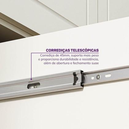 Imagem de Quarto Completo Berço Evolutivo Cômoda e Guarda Roupa Ananda Casatema Madeiraoriginals