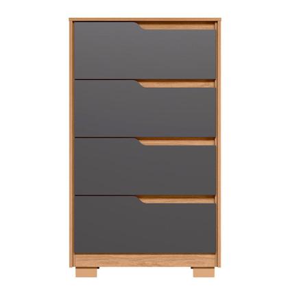 Imagem de Quarto Completo Casal Guarda Roupa Com Espelho Vivacce e Cômoda Sole