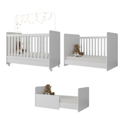 Imagem de Quarto Completo com Poltrona de Amamentação e Puff Pimpolho Multimóveis MP4079