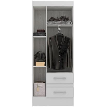 Imagem de Quarto Completo Guarda-roupa 3 Portas 2 Gavetas e Cômoda 8 Gavetas