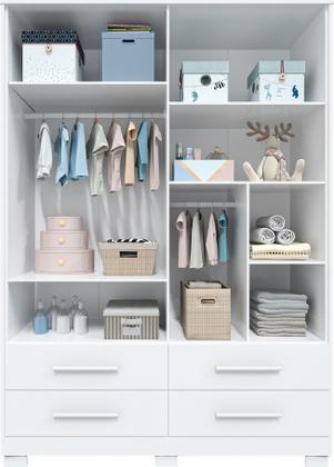 Imagem de Quarto Completo Infantil Moveis Peroba Guti Charlo MDF