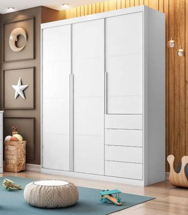 Imagem de Quarto Completo Infantil Pérola Branco _ Phoenix Baby