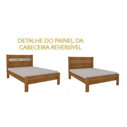 Imagem de Quarto Completo Roupeiro 3 Portas, Cama Casal e Mesa de Cabeceira Chicago Tcil Móveis