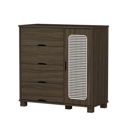 Imagem de Quarto Completo Solteiro CLara Cômoda, Guarda Roupa e Cama de Solteiro