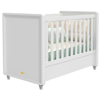 Imagem de Quarto de Bebê 4 Portas Tutto New com Cômoda Gaveteiro Branco Acetinado - Matic