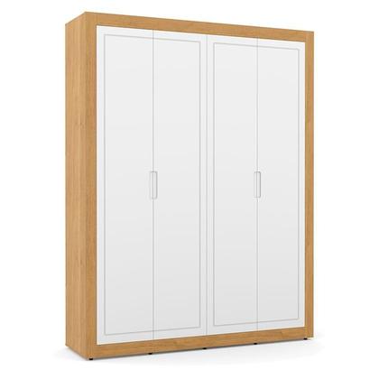 Imagem de Quarto de Bebe 4 Portas Tutto New Freijó Branco Acetinado com Capitonê New Boucle - Matic