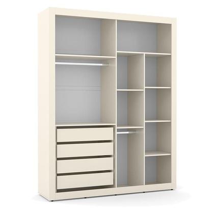 Imagem de Quarto de Bebe 4 Portas Tutto New Off White com Capitonê New Boucle - Matic