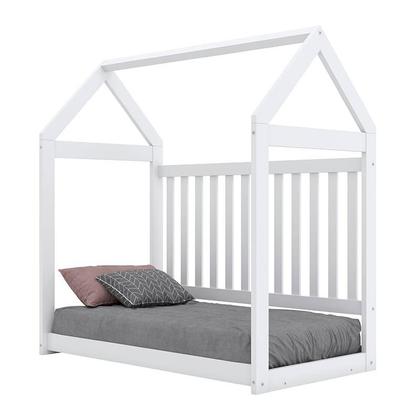 Imagem de Quarto de Bebê Ambiente Mississipi 4 Portas com Berço Montessoriano Americano Branco HP - Henn