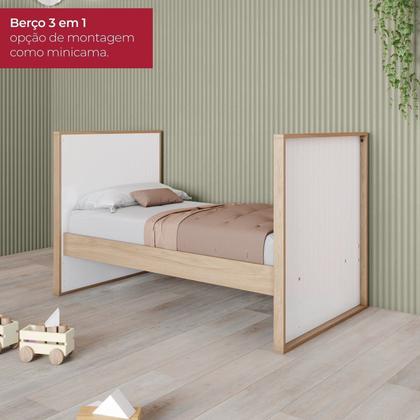 Imagem de Quarto de Bebê Berço e Cômoda Noah Espresso Móveis