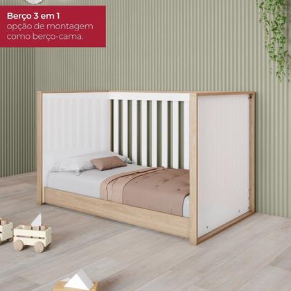 Imagem de Quarto de Bebê Berço e Cômoda Noah Espresso Móveis