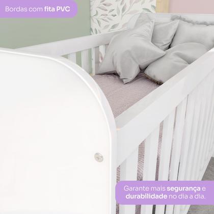 Imagem de Quarto de Bebê Berço Guarda-Roupa e Cômoda Sonho Encantado Espresso Móveis