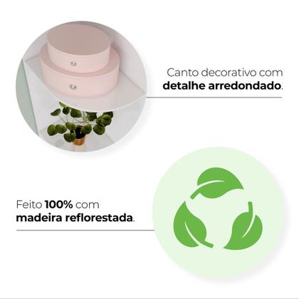 Imagem de Quarto de Bebê Berço Guarda-Roupa e Cômoda Sonho Encantado Espresso Móveis