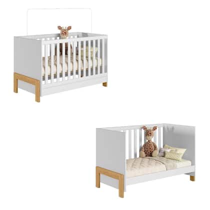 Imagem de Quarto de Bebê Berço mini cama e Cômoda Fantasia Qmovi