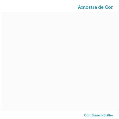 Imagem de Quarto de Bebê com Guarda Roupa 3 Portas 3 Gavetas e Berço Mini Cama Nina 100% MDF Espresso Móveis Branco Brilho