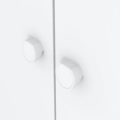 Imagem de Quarto de Bebê com Guarda-roupa 3 Portas Cômoda e Berço 3 em 1 com Colchão Espresso Móveis