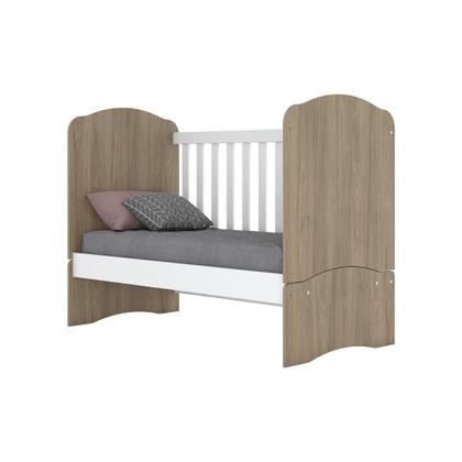 Imagem de Quarto de Bebê com Guarda Roupa 3 Portas Cômoda e Berço Pimpolho Casa 812