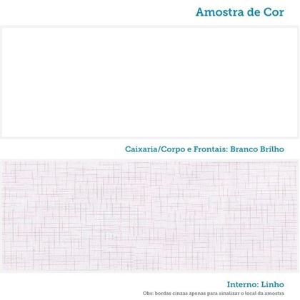 Imagem de Quarto de Bebê com Guarda-roupa Cômoda e Berço com Capitonê 100% Mdf Maya Clássico Espresso Móveis