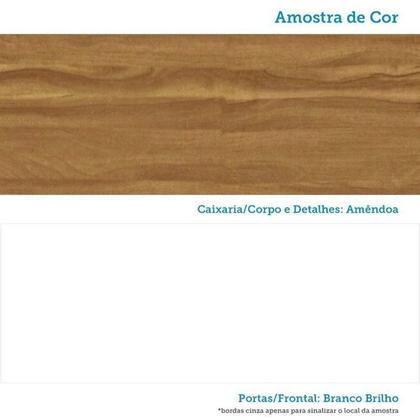 Imagem de Quarto de Bebê com Guarda-roupa Cômoda e Berço com Capitonê 100% Mdf Maya Provençal Yescasa