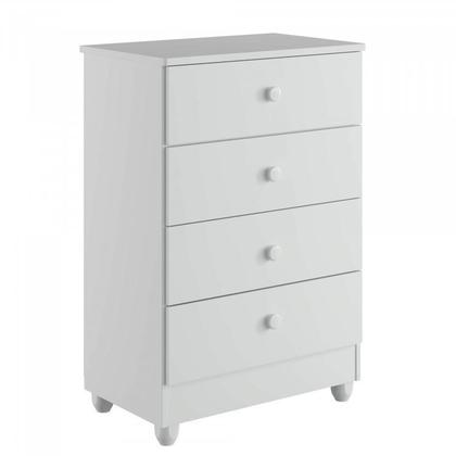 Imagem de Quarto de Bebê Completo 100% MDF 1 Berço Mini Cama com Colchão Life 1 Cômoda Soft Life