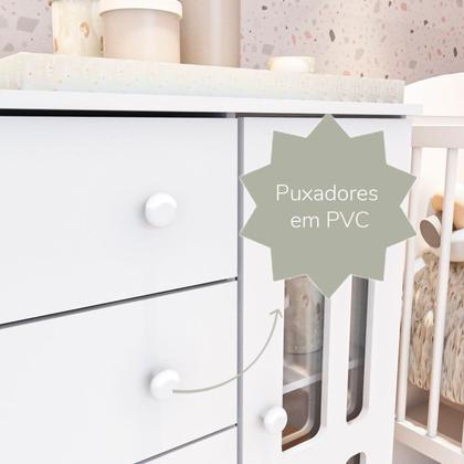 Imagem de Quarto de Bebê Completo 100% MDF Eloá