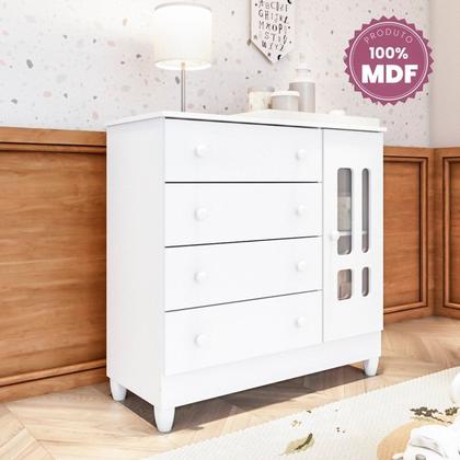 Imagem de Quarto de Bebê Completo 100% MDF Eloá