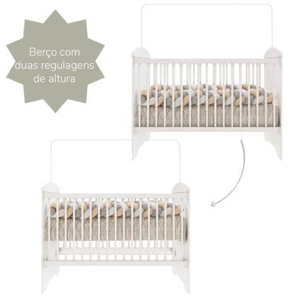 Imagem de Quarto de Bebê Completo 100% MDF Eloá