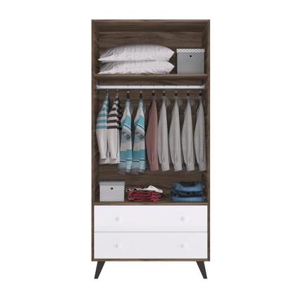 Imagem de Quarto de Bebe Completo 3 Peças 1 Cômoda 1 Roupeiro 1 Berço Pipoca