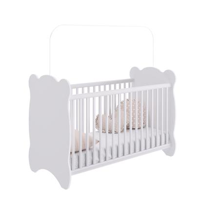 Imagem de Quarto de Bebê Completo com 1 Berço e 1 Comoda Pipoca