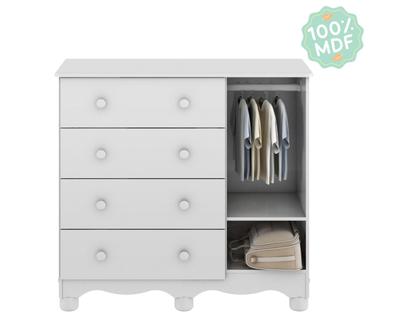 Imagem de Quarto de Bebê Completo com Berço Cômoda e