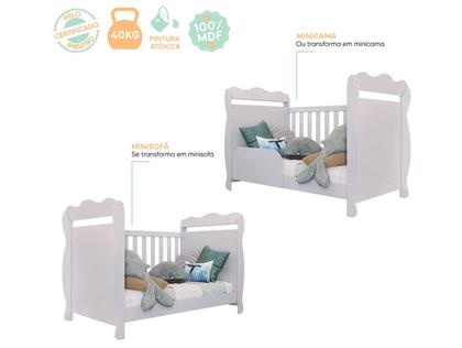 Imagem de Quarto de Bebê Completo com Berço Cômoda e