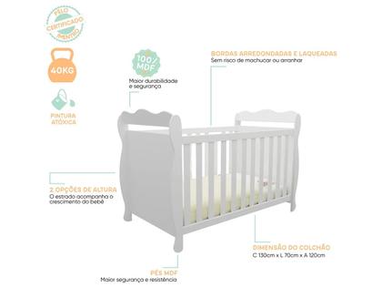 Imagem de Quarto de Bebê Completo com Berço Cômoda e