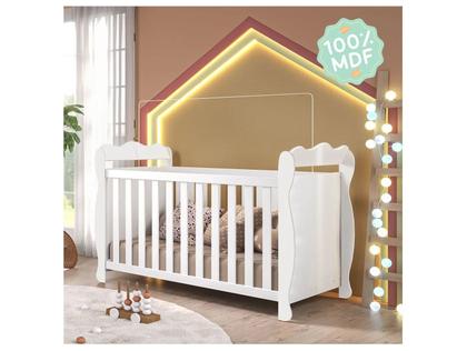 Imagem de Quarto de Bebê Completo com Berço Cômoda e