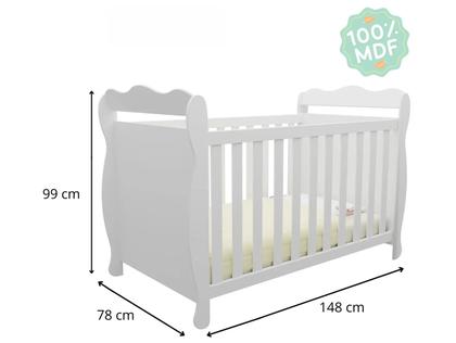 Imagem de Quarto de Bebê Completo com Berço Cômoda e