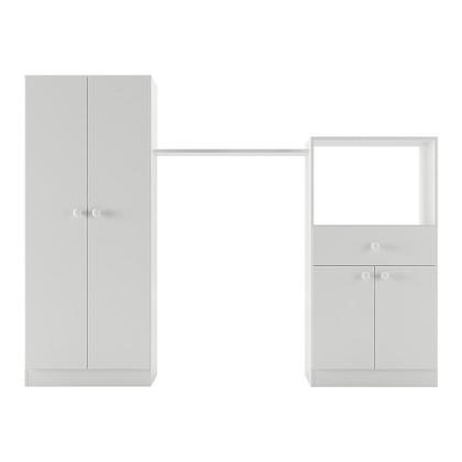 Imagem de Quarto de Bebê Completo com Berço Guarda-Roupa e Cômoda