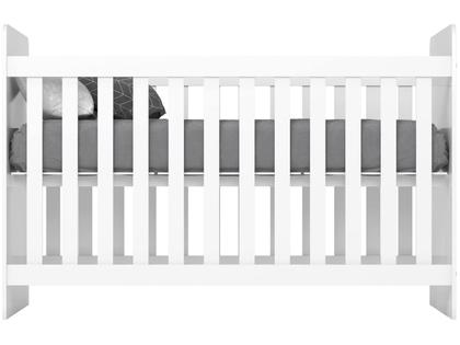 Imagem de Quarto de Bebê Completo com Guarda-roupa Berço e Cômoda Henn Labirinto Branco