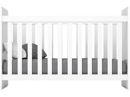 Imagem de Quarto de Bebê Completo com Guarda-roupa Berço e Cômoda Henn Labirinto Branco