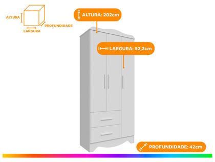 Imagem de Quarto de Bebê Completo com Guarda-roupa