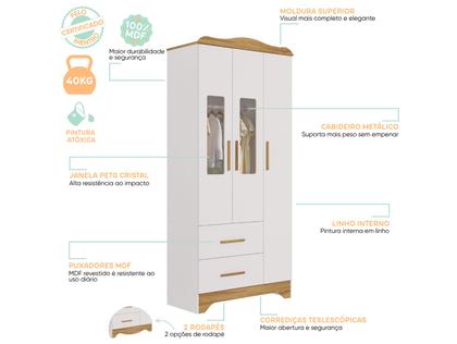 Imagem de Quarto de Bebê Completo com Guarda-roupa