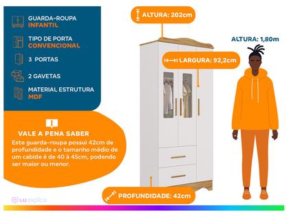 Imagem de Quarto de Bebê Completo com Guarda-roupa