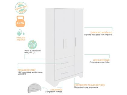 Imagem de Quarto de Bebê Completo com Guarda-roupa