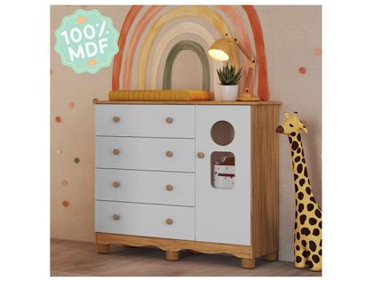 Imagem de Quarto de Bebê Completo com Guarda-roupa Berço