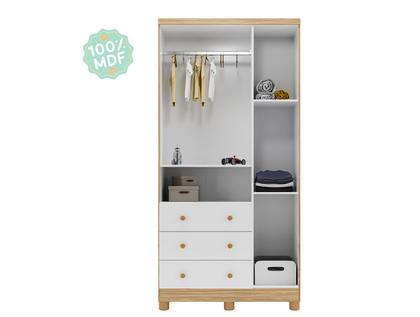 Imagem de Quarto de Bebê Completo com Guarda-roupa Berço