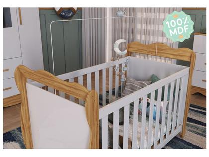 Imagem de Quarto de Bebê Completo com Guarda-roupa Berço