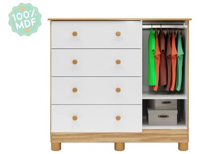 Imagem de Quarto de Bebê Completo com Guarda-roupa Berço